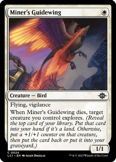 Miners Guidewing The Lost Caverns of Ixalan Magic card