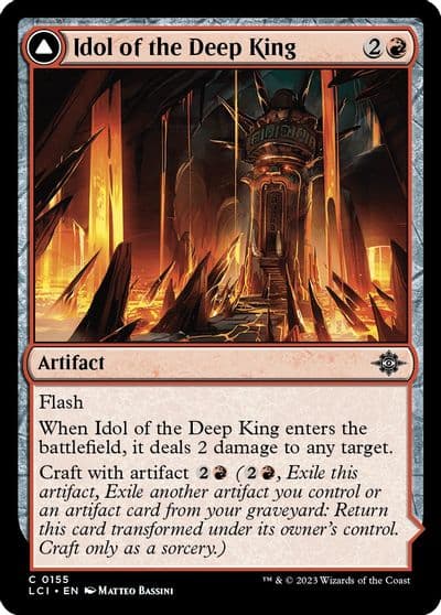 Idol of the Deep King The Lost Caverns of Ixalan Magic card
