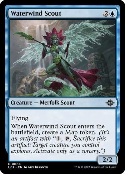 Waterwind Scout The Lost Caverns of Ixalan Magic card