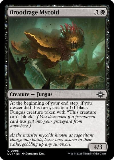 Broodrage Mycoid The Lost Caverns of Ixalan Magic card