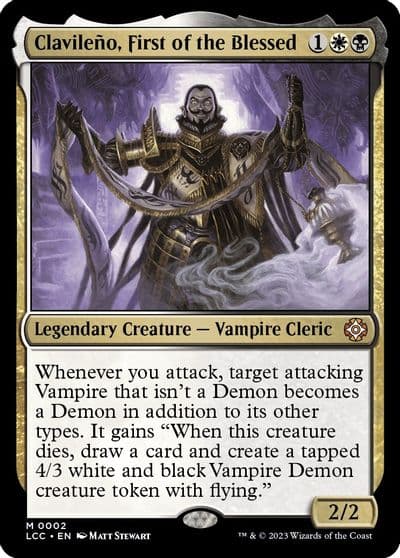 Clavileno First of the Blessed Commander: The Lost Caverns of Ixalan Magic card