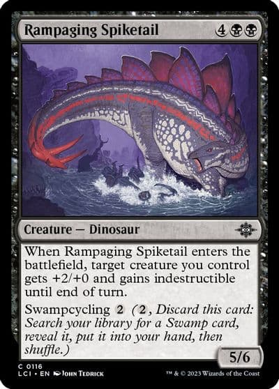 Rampaging Spiketail The Lost Caverns of Ixalan Magic card