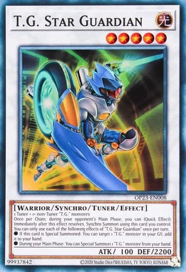 TG Star Guardian OTS Tournament Pack 23 Yu-Gi-Oh! card