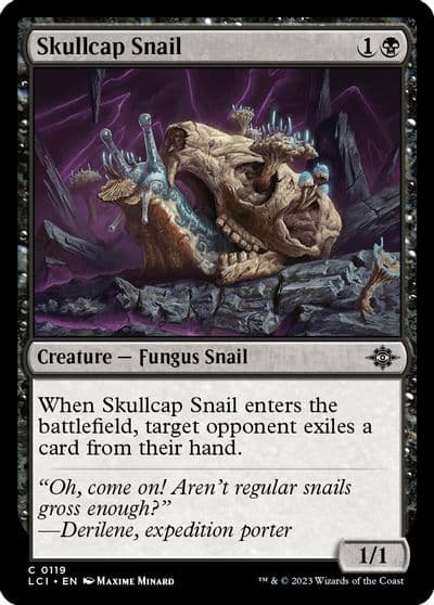 Skullcap Snail The Lost Caverns of Ixalan Magic card
