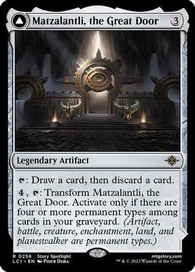 Matzalantli the Great Door The Lost Caverns of Ixalan Magic card