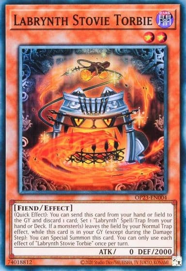 Labrynth Stovie Torbie OTS Tournament Pack 23 Yu-Gi-Oh! card