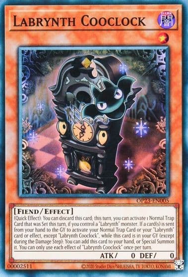 Labrynth Cooclock OTS Tournament Pack 23 Yu-Gi-Oh! card