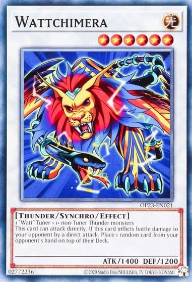 Wattchimera OTS Tournament Pack 23 Yu-Gi-Oh! card