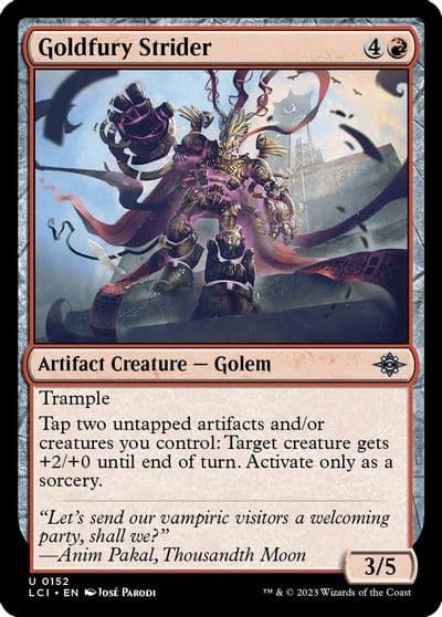 Goldfury Strider The Lost Caverns of Ixalan Magic card