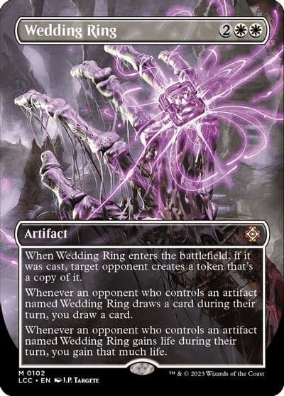Wedding Ring Borderless Commander: The Lost Caverns of Ixalan Magic card