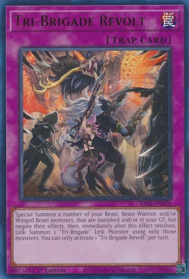 Tri Brigade Revolt UR 25th Anniversary Rarity Collection Yu-Gi-Oh! card