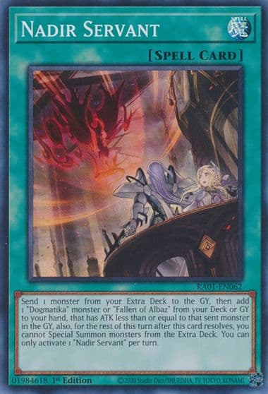 Nadir Servant 25th Anniversary Rarity Collection Yu-Gi-Oh! card
