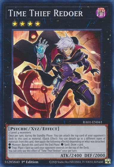 Time Thief Redoer 25th Anniversary Rarity Collection Yu-Gi-Oh! card
