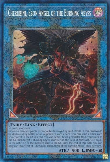 Cherubini Ebon Angel of the Burning Abyss PCR 25th Anniversary Rarity Collection Yu-Gi-Oh! card
