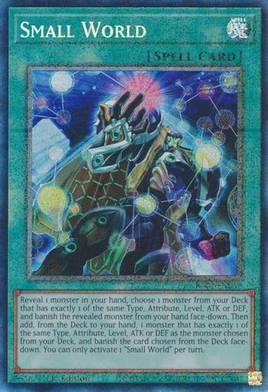 Small World PCR 25th Anniversary Rarity Collection Yu-Gi-Oh! card