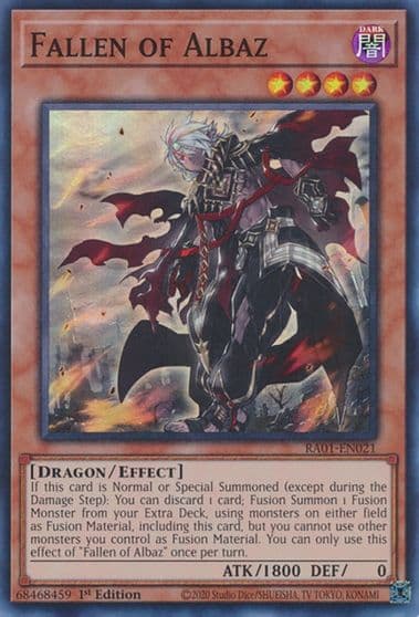 Fallen of Albaz 25th Anniversary Rarity Collection Yu-Gi-Oh! card
