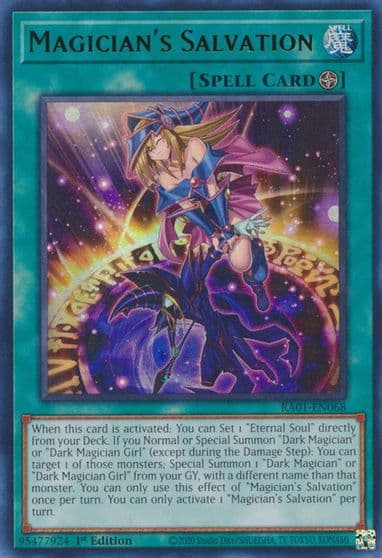 Magicians Salvation UR 25th Anniversary Rarity Collection Yu-Gi-Oh! card