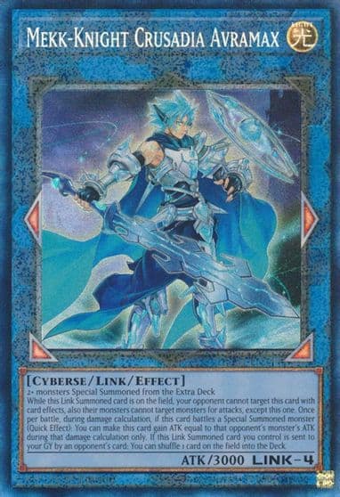 Mekk Knight Crusadia Avramax PCR 25th Anniversary Rarity Collection Yu-Gi-Oh! card