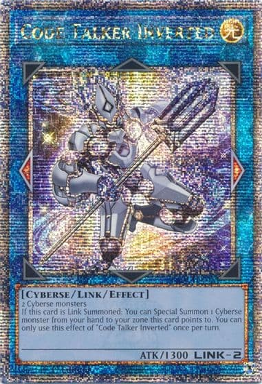 Code Talker Inverted Quarter Century Secret Rare 25th Anniversary Rarity Collection Yu-Gi-Oh! card