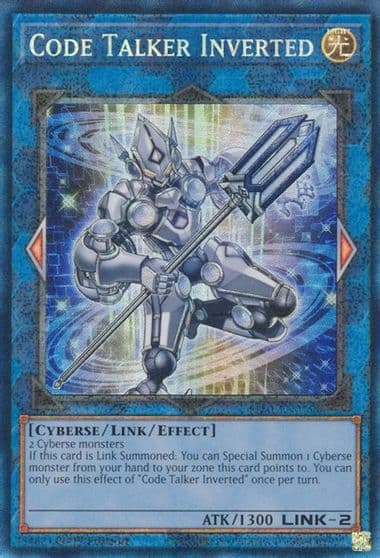 Code Talker Inverted PCR 25th Anniversary Rarity Collection Yu-Gi-Oh! card