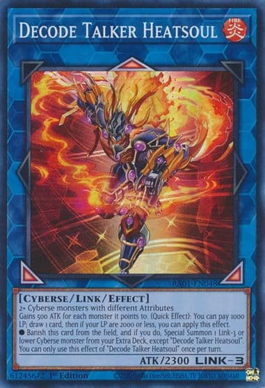 Decode Talker Heatsoul 25th Anniversary Rarity Collection Yu-Gi-Oh! card