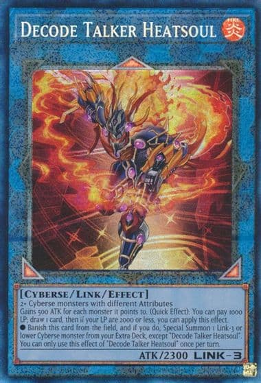 Decode Talker Heatsoul PCR 25th Anniversary Rarity Collection Yu-Gi-Oh! card