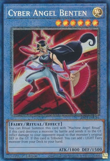 Cyber Angel Benten PCR 25th Anniversary Rarity Collection Yu-Gi-Oh! card