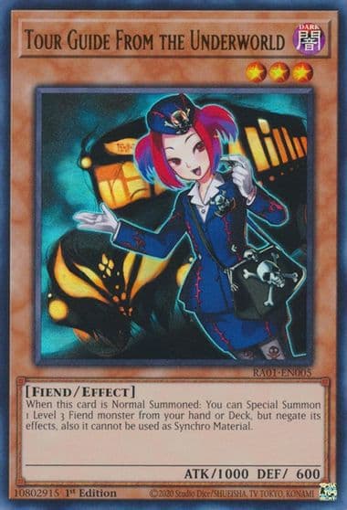 Tour Guide From the Underworld UR 25th Anniversary Rarity Collection Yu-Gi-Oh! card
