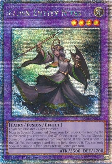 Elder Entity Ntss Quarter Century Secret Rare 25th Anniversary Rarity Collection Yu-Gi-Oh! card