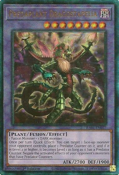 Predaplant Dragostapelia PUR 25th Anniversary Rarity Collection Yu-Gi-Oh! card
