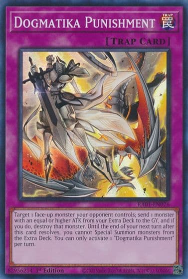 Dogmatika Punishment 25th Anniversary Rarity Collection Yu-Gi-Oh! card