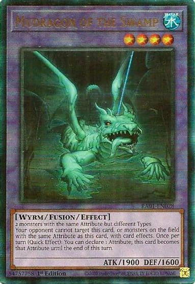 Mudragon of the Swamp PUR 25th Anniversary Rarity Collection Yu-Gi-Oh! card