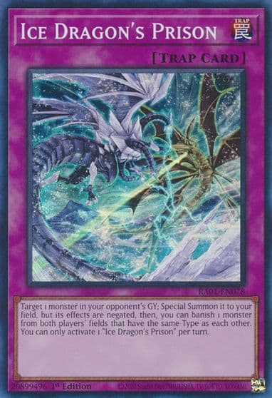 Ice Dragons Prison 25th Anniversary Rarity Collection Yu-Gi-Oh! card