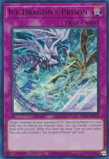 Ice Dragons Prison UR 25th Anniversary Rarity Collection Yu-Gi-Oh! card