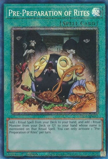 Pre Preparation of Rites PCR 25th Anniversary Rarity Collection Yu-Gi-Oh! card