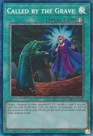 Called by the Grave PCR 25th Anniversary Rarity Collection Yu-Gi-Oh! card
