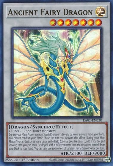 Ancient Fairy Dragon UR 25th Anniversary Rarity Collection Yu-Gi-Oh! card