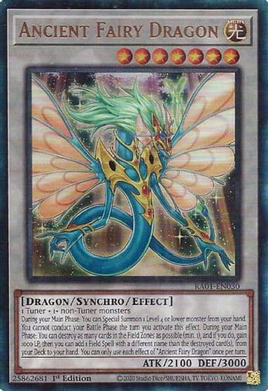Ancient Fairy Dragon PUR 25th Anniversary Rarity Collection Yu-Gi-Oh! card