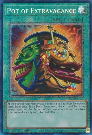 Pot of Extravagance PCR 25th Anniversary Rarity Collection Yu-Gi-Oh! card