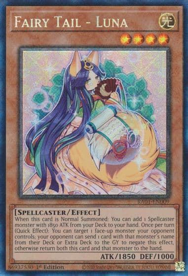 Fairy Tail Luna PCR 25th Anniversary Rarity Collection Yu-Gi-Oh! card