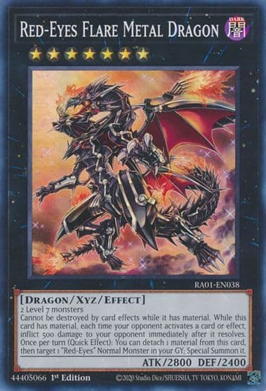 Red Eyes Flare Metal Dragon 25th Anniversary Rarity Collection Yu-Gi-Oh! card
