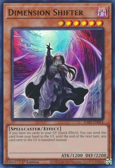 Dimension Shifter UR 25th Anniversary Rarity Collection Yu-Gi-Oh! card