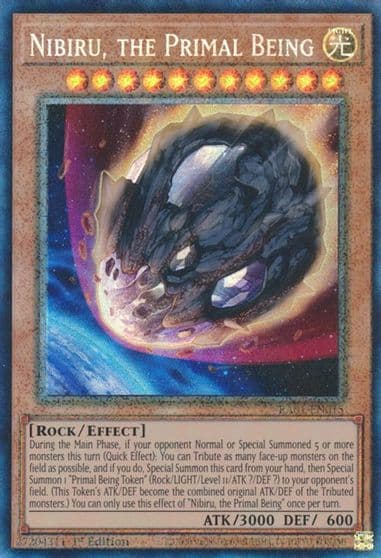 Nibiru the Primal Being PCR 25th Anniversary Rarity Collection Yu-Gi-Oh! card