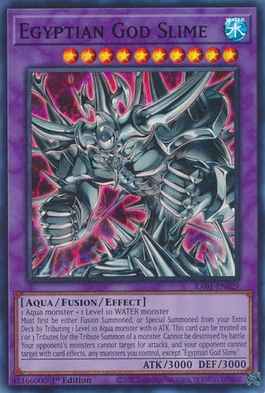 Egyptian God Slime 25th Anniversary Rarity Collection Yu-Gi-Oh! card