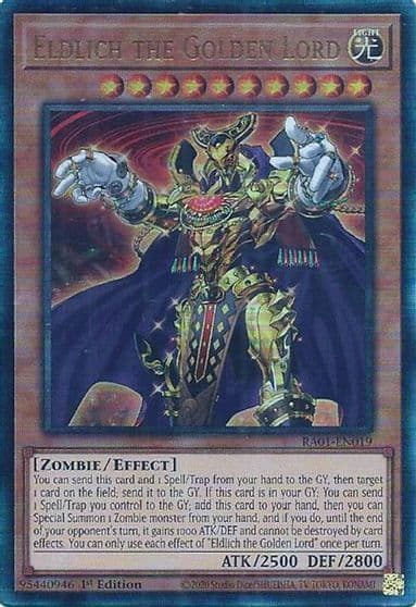 Eldlich the Golden Lord PUR 25th Anniversary Rarity Collection Yu-Gi-Oh! card