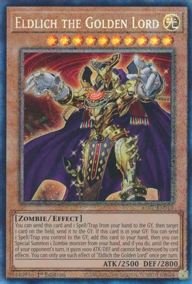Eldlich the Golden Lord PCR 25th Anniversary Rarity Collection Yu-Gi-Oh! card