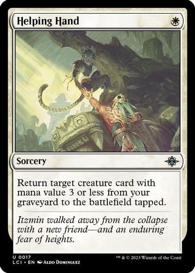 Helping Hand The Lost Caverns of Ixalan Magic card