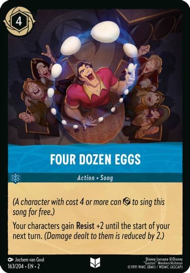 Four Dozen Eggs Rise of the Floodborn Lorcana card
