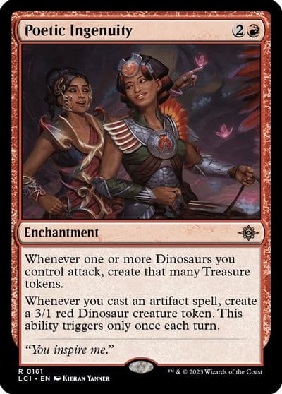 Poetic Ingenuity The Lost Caverns of Ixalan Magic card