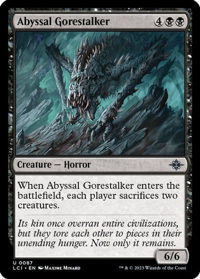 Abyssal Gorestalker The Lost Caverns of Ixalan Magic card